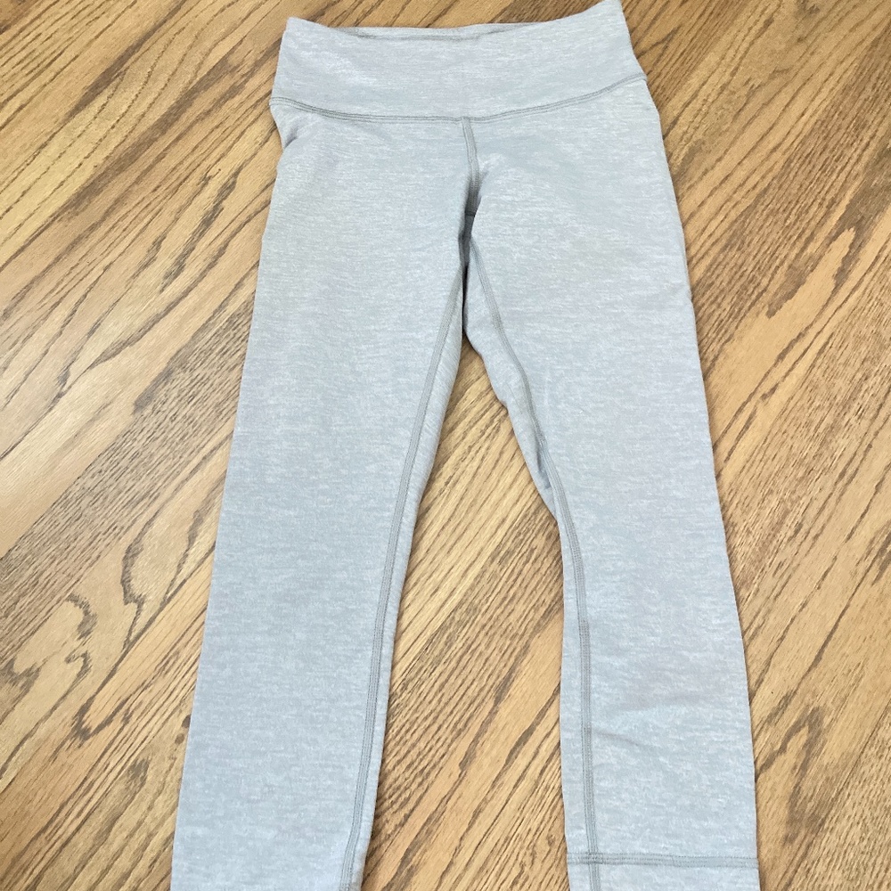 Lululemon wunder under cropped leggings
